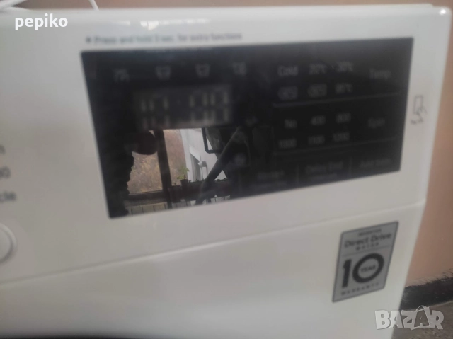 Продавам Употребявана пералня LG,10 години гаранция, снимка 3 - Перални - 52660539