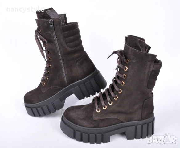 ЗИМА '25'26! Дамски боти велур