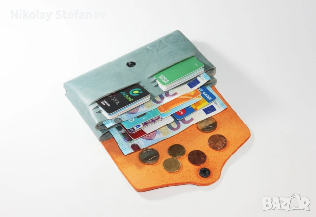 Дизайнерски оригами портфейл, снимка 3 - Портфейли, портмонета - 53565252