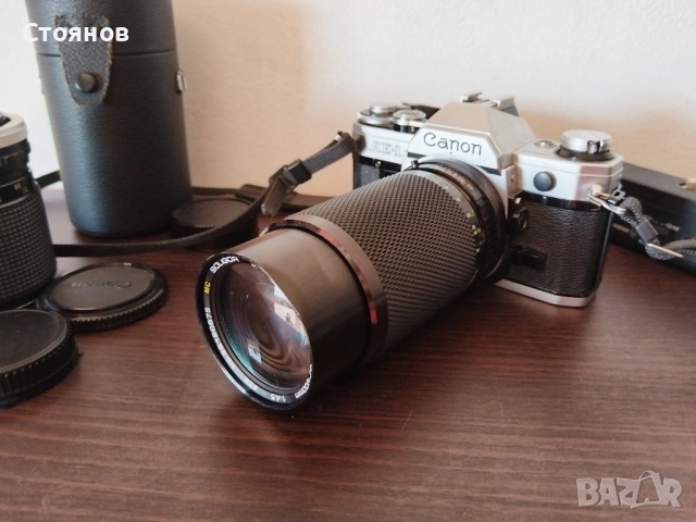 Canon AE-1  Japan, снимка 2 - Фотоапарати - 48639255