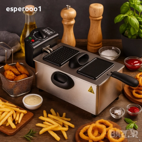 Фритюрник Royalty Line, снимка 2 - Фритюрници - 51648242