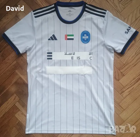 Оригинална резервна фланелка на Al Nasr Dubai x Evans Ampofo 23/24