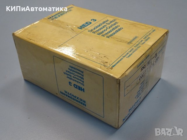 пресостат за налягяне Rexroth HED 3 OA 33/200 Bourdon tube pressure switch, снимка 11 - Резервни части за машини - 37720198