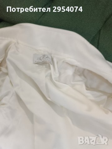 дамски палтенце в бяло Л/ХЛ 30лв, снимка 5 - Палта, манта - 43046050