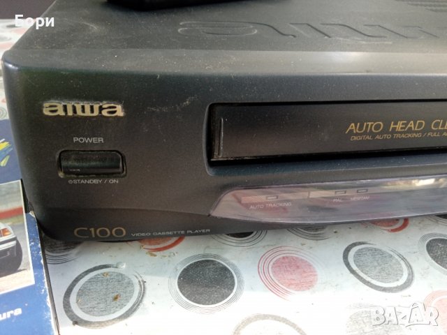 AIWA C 100 Видео с дистанционно, снимка 3 - Плейъри, домашно кино, прожектори - 38443254