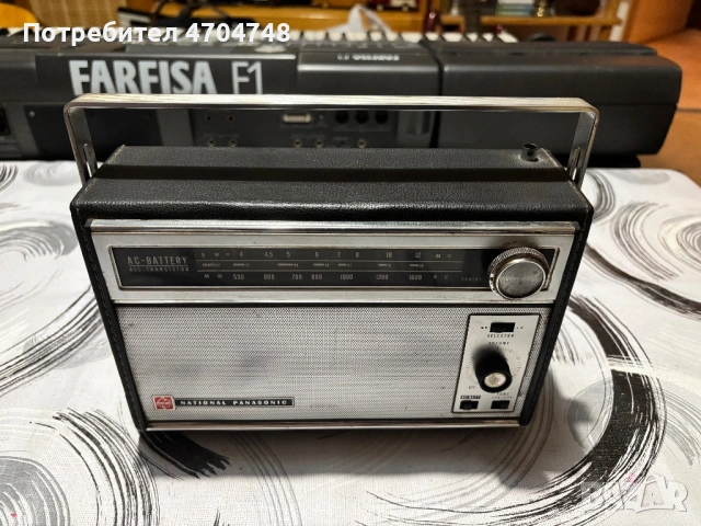 Транзистор Nacional Panasonic , снимка 2 - Радиокасетофони, транзистори - 53058174