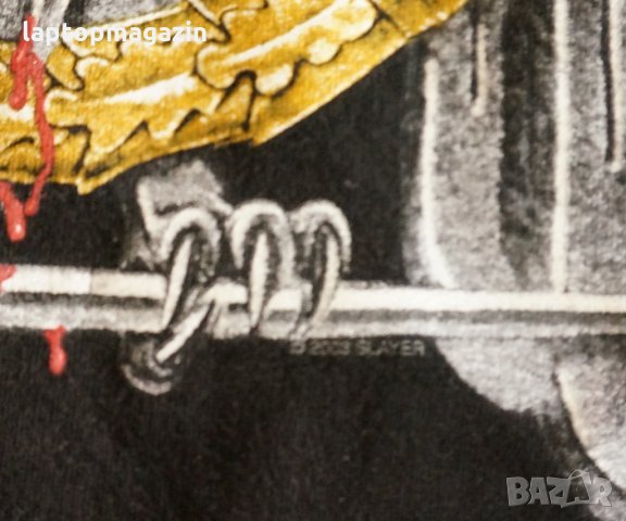 Оргинална тениска Slayer, снимка 2 - Тениски - 32310691