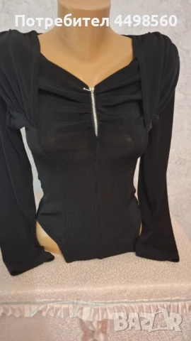 Еластична Блузка-Боди, снимка 4 - Бельо - 50799468