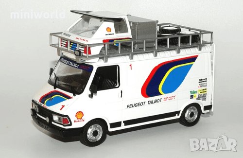 Citroen C35 (1983-1986) Team Peugeot Talbot Sport - мащаб 1:43 на IXO/Altaya нов в блистер