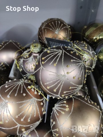 Стъклени коледни топки Christmas , снимка 2 - Декорация за дома - 42992304