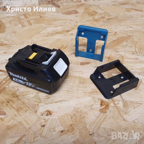 Milwaukee Държач Стойка за Стена за Акумулаторна Батерия 18V 6бр, снимка 3 - Други инструменти - 39378861