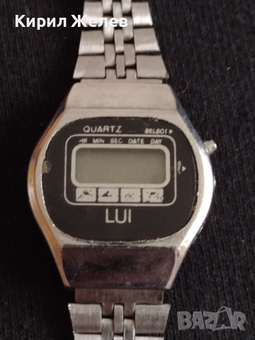 Ретро модел дамски електронен часовник LUI QUARTZ много красив стилен - 26871