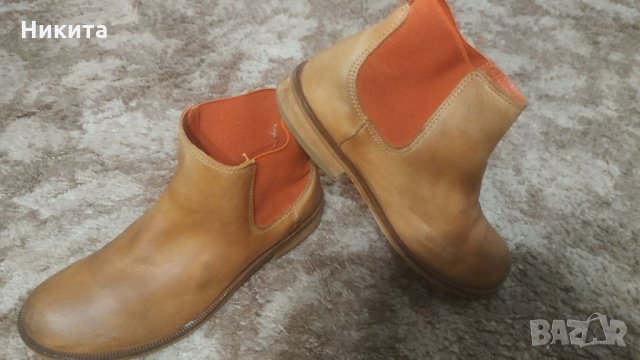 ZARA-кожени боти 33 номер, снимка 1