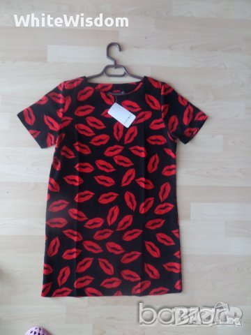  Ефирна рокля / туника целувки , снимка 6 - Рокли - 36924974