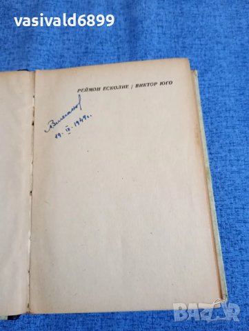 Реймон Есколие - Виктор Юго 