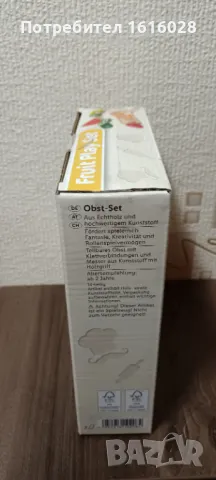 Дървена детска дъска с плодове., снимка 4 - Образователни игри - 43563643