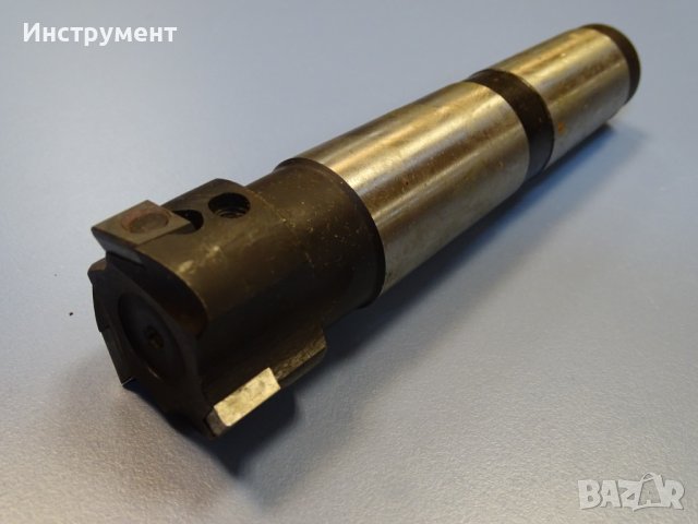 Фреза челноцилиндрична с механично закрепени твърдосплавни пластини Ф40/МК4, снимка 2 - Други инструменти - 40776801