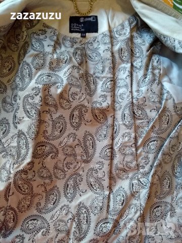 ЕСТЕСТВЕНА КОЖА - ITALY, агнешка напа, цвят слонова кост, вталено, снимка 8 - Якета - 32679376