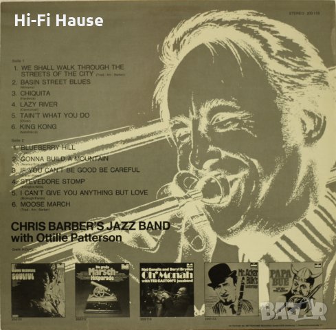 Chris Barbers Jazzband-Barbers best, снимка 2 - Грамофонни плочи - 35063226