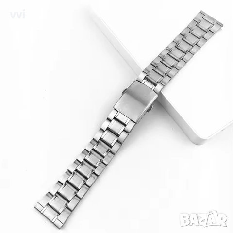 Универсална каишка за часовник от неръждаема стомана, снимка 3 - Каишки за часовници - 53393075