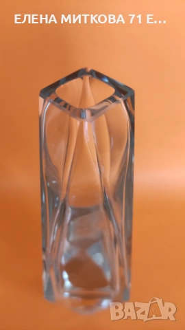 Елегантна ваза от кристал Мурано, снимка 4 - Вази - 53557106