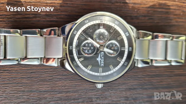 часовник Elysee chronograph, снимка 2 - Мъжки - 48645281