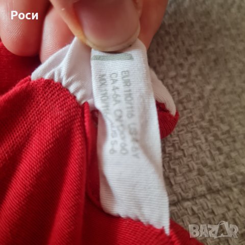 Червена рокличка , снимка 3 - Детски рокли и поли - 37605462
