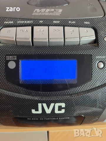 Радиокасетофон JVC, снимка 3 - Радиокасетофони, транзистори - 52792293