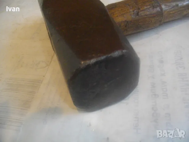 89см/5,2кг НЕМСКИ МАСИВЕН КОВАН РЪЧЕН ЧУК ГОЛЯМ С ГЛАВА 4,0 кг, снимка 5 - Други инструменти - 49829265