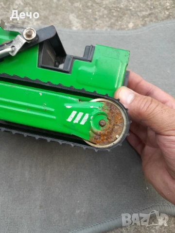 Стара СОЦ. Ламаринена играчка Булдозер БОЛГАР

, снимка 5 - Антикварни и старинни предмети - 50548333
