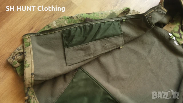 SOFTSHELL Jacket размер L за лов риболов софтшел яке - 1207, снимка 13 - Екипировка - 51080691