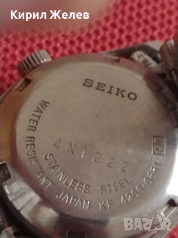 Оригинален дамски часовник SEIKO automatic Japan работи перфектно състояние 41684, снимка 6 - Дамски - 43774506