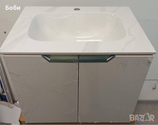 МЕБЕЛИ ЗА БАНЯ ОТ PVC, комплект, 60, 70, 80 см, снимка 3 - Шкафове - 43872134