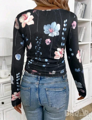 Нова дамска блуза Shein, снимка 4 - Ризи - 51185287