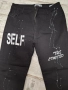Дънки/панталон с надписи, снимка 2