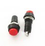 PBS-11A Round button switch Self-locking small button switch mounting hole 12MM, снимка 1 - Друга електроника - 32784231