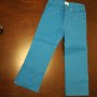 2-3г 98см  Панталони подходящ за официален Материя памук Цвят синьо ново