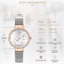 Дамски часовник Naviforce Crystal Watch, Златист / Сребрист, снимка 11
