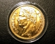 Позлатена монета 40 Франка 1809 г Наполеон , снимка 3