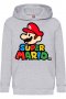 Детски Суитчър/Суитшърт Super Mario TM,Super Mario,Игра,Подарък,Изненада,Забавление,Рожден Ден, снимка 2