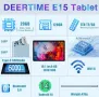DEERTime E15 Таблет с Android 14 10,1 инча, 20GB RAM 128GB ROM 1TB Expand Осемядрен, снимка 9