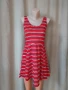 S/M Червена ,къса рокля , снимка 1