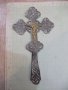 Кръст от медицинска стомана и разпятие от бронз - 153,78 гр., снимка 1