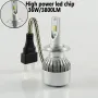 С6 Диодни LED крушки за фарове халогени H1 H3 H4 H7 H8 H11 HB3 HB4, снимка 3