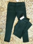 Черни и зелени дънки FLORA - Л размер💥 намаление 15 лв, снимка 2
