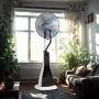 Вентилатор с водна мъгла Diplomat DX-66, 90W 16" мултифункционален, LED, дистанционно управление, снимка 2