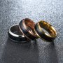 Моден интелигентен пръстен, многофункционален температурен пръстен от титанова стомана, цвят черен,, снимка 1
