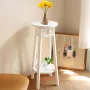 ПРОМОЦИЯ Стойка за цветя на 2 нива в бяло (к-кт от 2 бр) UNHO XJJ669, снимка 4