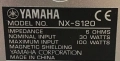 Продавам 1 бр. Yamaha nx-s120 6ohm/100w, снимка 2