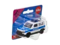Land Rover Defender Федерална полиция, метална полицейска кола SIKU, снимка 5